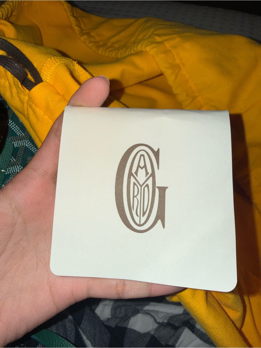 Goyardine Saint Louis PM Green - Picture 7 of 7
